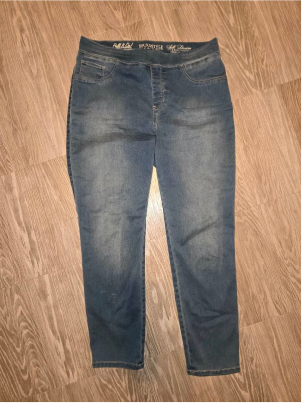 Women's SOUNDSTYLE by Beau Dawson Blue Jeggings PL